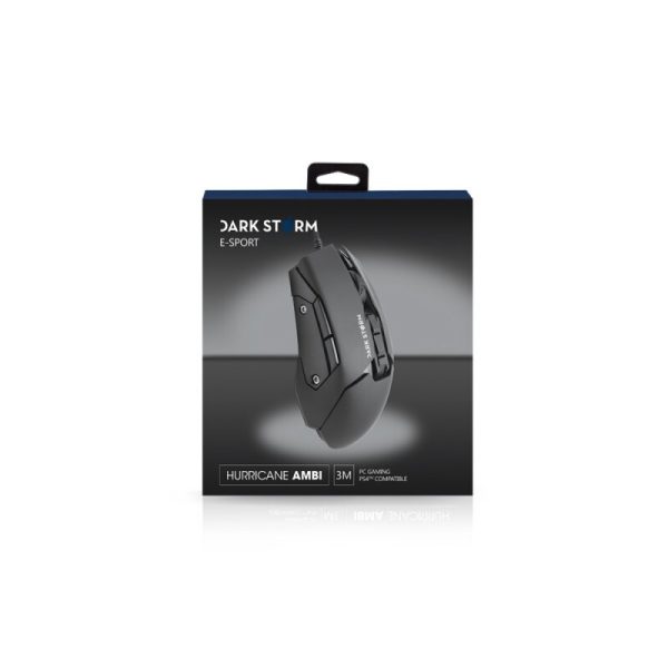 Mouse da gioco Dark Storm Hurricane 3.2 ambidestro - immagine 4