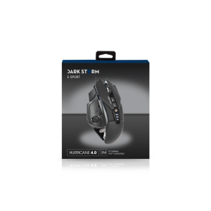 Mouse da gioco Dark Storm Hurricane 4.0 nero