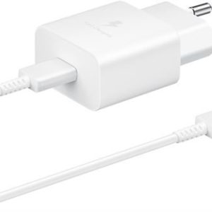 Adattatore di alimentazione Samsung 15W USBC/USBC Bianco