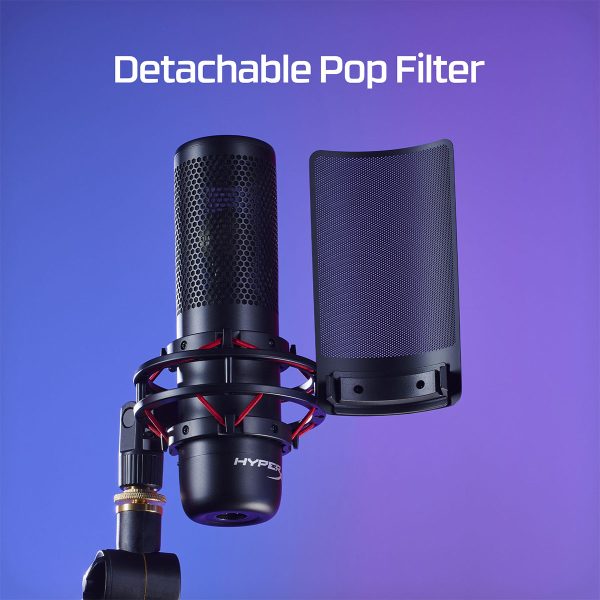 HyperX ProCast, microfono a condensatore a diaframma largo ProCast, connessione XLR - immagine 4