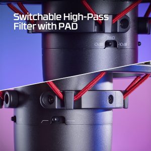 HyperX ProCast, microfono a condensatore a diaframma largo P