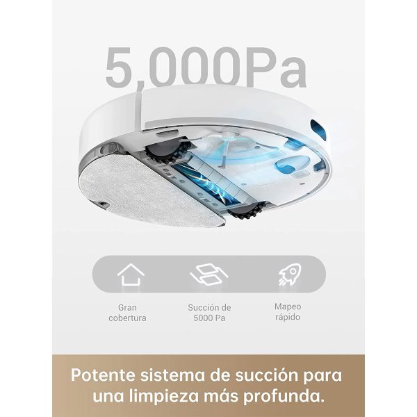 Dreame D10s Robot Aspirador y Mopa con navegación LDS 5000Pa 280 Min - immagine 2