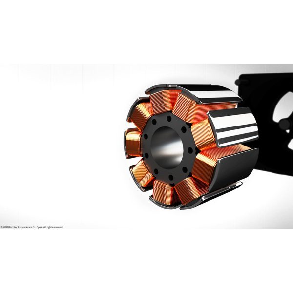 Cecotec Ventilador Trípode EnergySilence 1600 Woody Smart. 50W, 4 aspas de 16 Pulgadas, 40 cm diámetro, Motor de Cobre, 3 Velocidades, Altura Ajustable 130 cm, Oscilación hasta 80º, Mando a Distancia - immagine 3