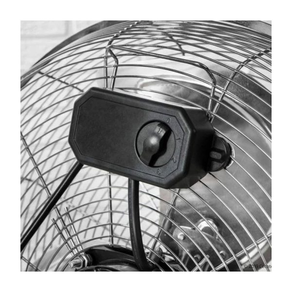 Cecotec Ventilador Industrial EnergySilence 4300 Pro. 110 W, 3 Aspas Metálicas de 18" (45 cm), 3 Velocidades, Motor de Cobre, Inclinación Ajustable, Acabado Cromado - immagine 2