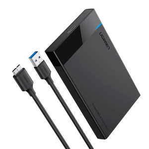 UGREEN Custodia per disco rigido 2,5” USB 3.0, custodia pe
