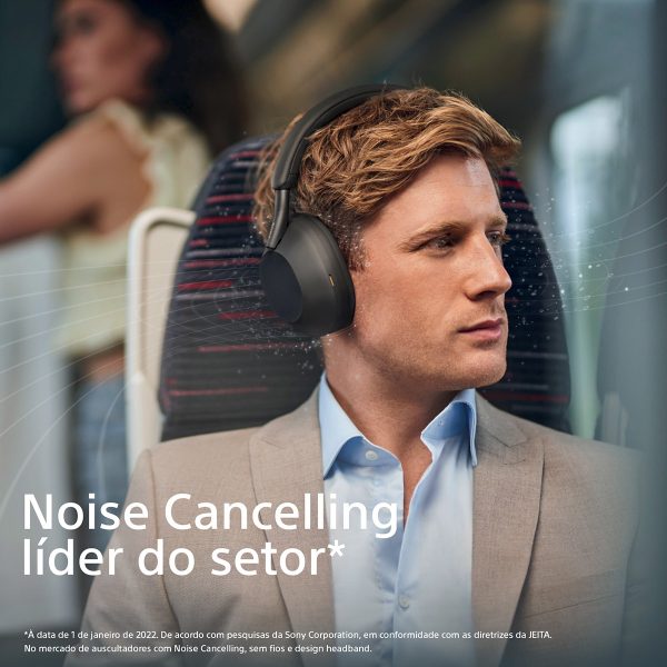 Sony WH1000XM5B Cuffie wireless con cancellazione del rumore, nero - immagine 3