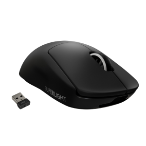 Mouse da gioco superleggero Logitech Pro X 25600 DPI Nero
