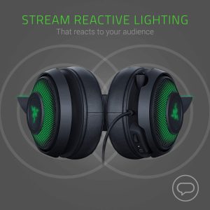 Cuffie da gioco Razer Kraken Kitty Edition Nero