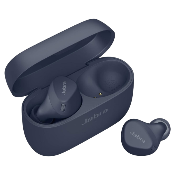 Auricolari Jabra Elite 4 In Ear True Wireless Bluetooth con cancellazione attiva del rumore (ANC) Navy