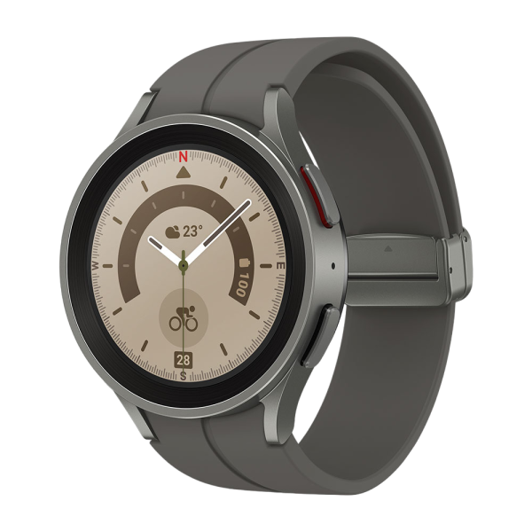 Smartwatch Galaxy Watch 5 Pro 45mm LTE (grigio titanio) - SAMSUNG