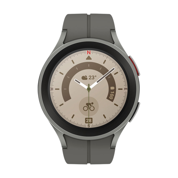 Smartwatch Galaxy Watch 5 Pro 45mm LTE (grigio titanio) - SAMSUNG - immagine 2