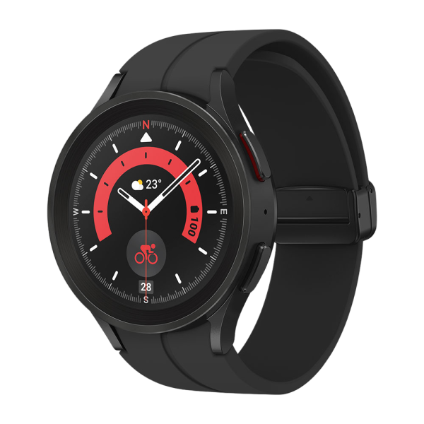 Smartwatch Galaxy Watch 5 Pro 45 mm LTE (nero titanio) - SAMSUNG