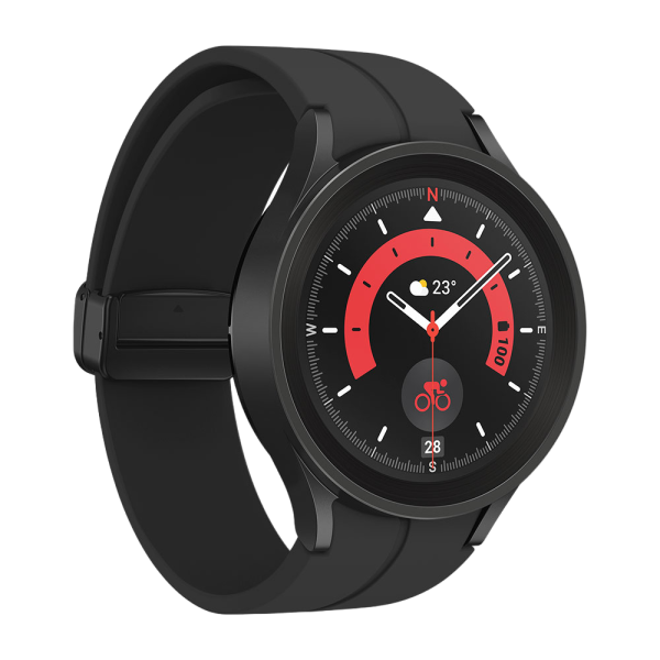 Smartwatch Galaxy Watch 5 Pro 45 mm LTE (nero titanio) - SAMSUNG - immagine 2
