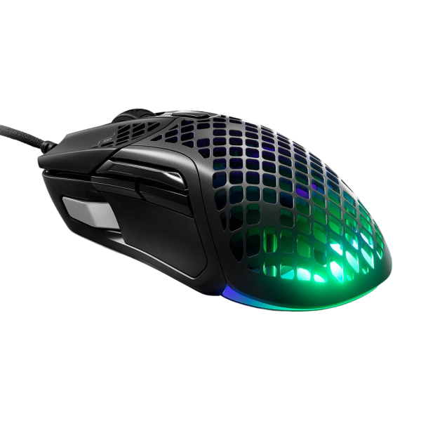 Mouse da gioco ottico Steel­se­ries Aerox 5 RGB 18000 DPI