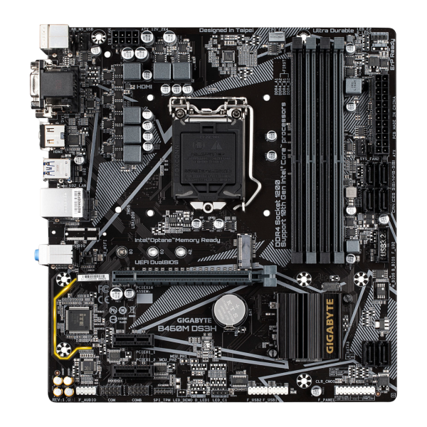 Motherboard Micro-ATX Gigabyte B460M DS3H (rev. 1.0) LGA1200 - immagine 3