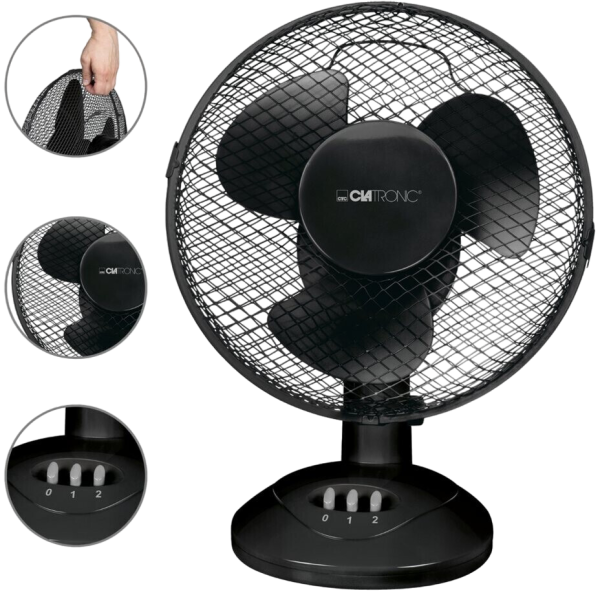 Clatronic VL 3601 - Ven­ti­la­to­re da tavolo - immagine 2