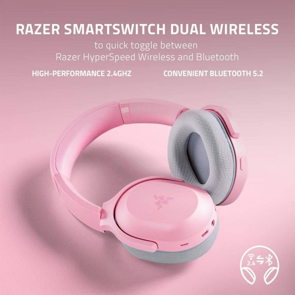Cuffie da gioco wireless Razer Barracuda Quartz - immagine 3