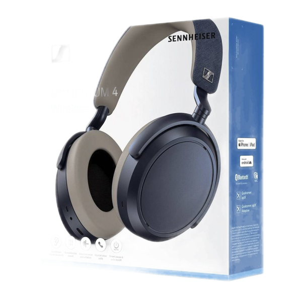 Headphones Sennheiser Momentum 4 Bluetooth ANC Denim - immagine 2