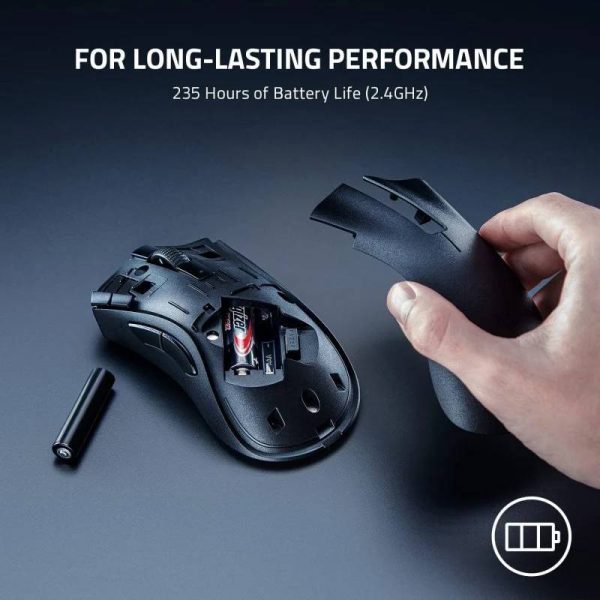 Razer DeathAdder V2 X HyperSpeed Ratón Gaming 6400 DPI Negro - immagine 4
