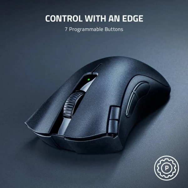 Razer DeathAdder V2 X HyperSpeed Ratón Gaming 6400 DPI Negro - immagine 3
