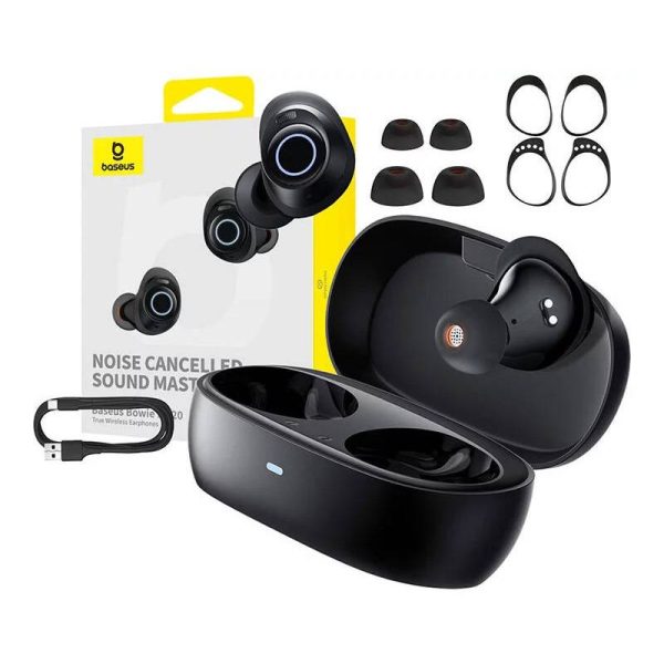 Earbuds Baseus Bowie MA20 ANC True Wireless Earphones Pretos - immagine 2