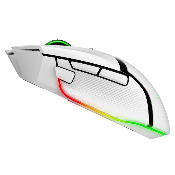 Rato Óptico Razer Basilisk V3 Pro RGB Wireless/Bluetooth 30000DPI Branco - immagine 3