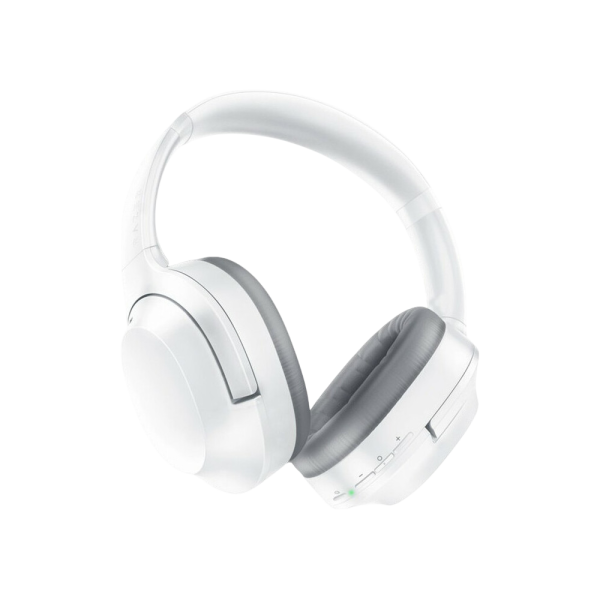 Razer Opus X Mercury Auriculares Gaming Inalámbricos con Cancelación Activa de Ruido Blancos