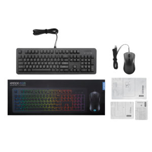 Teclado + Rato Lenovo Legion KM300 RGB Gaming PT Combo Preto